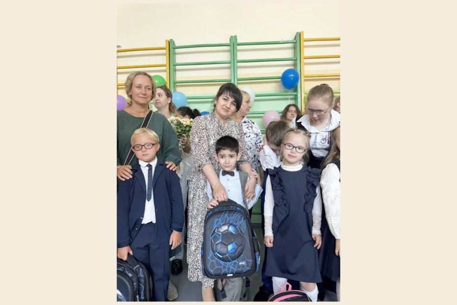 Воспитанники школы-интерната "Надежда" города Обнинска